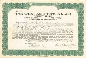 West Side Tennis Club